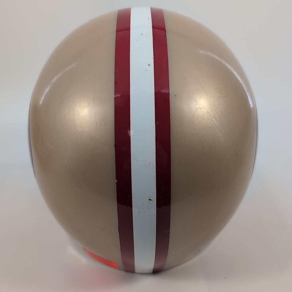 FRANKLIN San Francisco 49ers Youth Football Helmet - Gold/Red Color - Picture 2 of 8